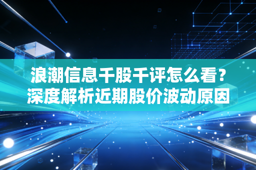 浪潮信息千股千评怎么看？深度解析近期股价波动原因
