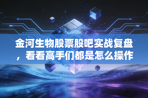 金河生物股票股吧实战复盘，看看高手们都是怎么操作的！