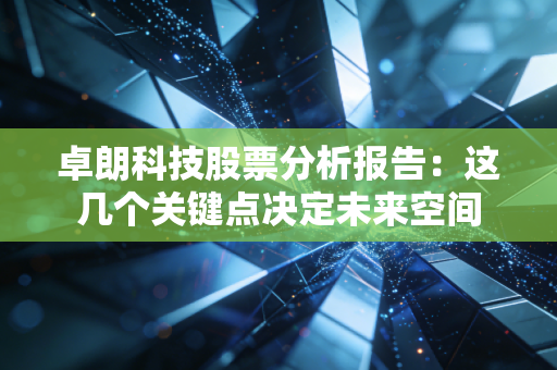 卓朗科技股票分析报告：这几个关键点决定未来空间