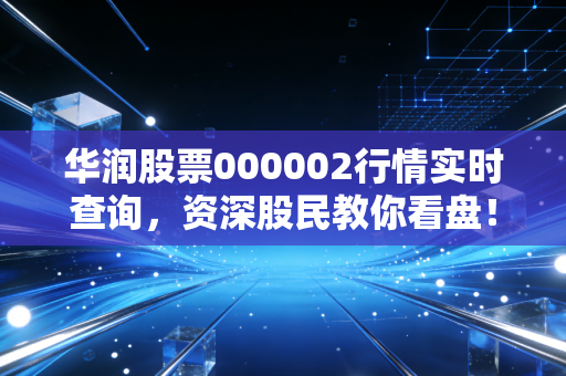 华润股票000002行情实时查询,资深股民教你看盘!