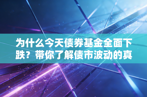 为什么今天债券基金全面下跌?带你了解债市波动的真相!