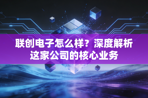 联创电子怎么样？深度解析这家公司的核心业务