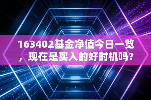 163402基金净值今日一览，现在是买入的好时机吗？