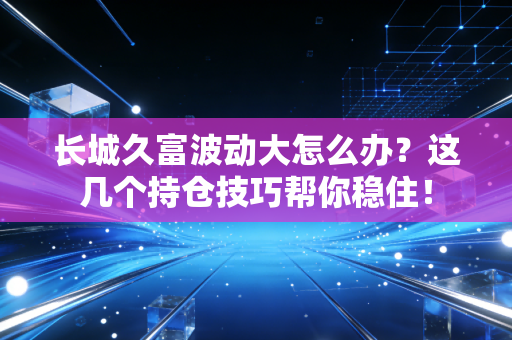 长城久富波动大怎么办？这几个持仓技巧帮你稳住！