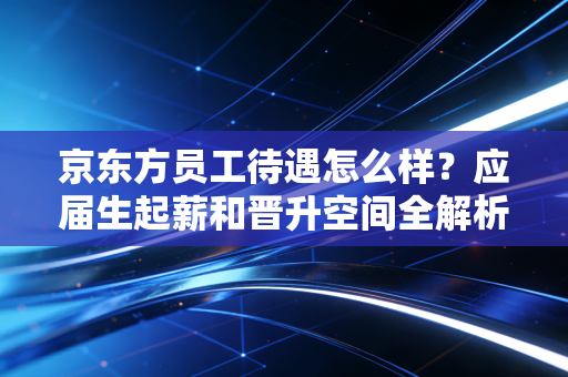 京东方员工待遇怎么样？应届生起薪和晋升空间全解析！