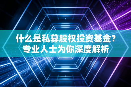 什么是私募股权投资基金?专业人士为你深度解析
