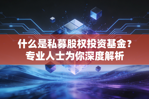 什么是私募股权投资基金?专业人士为你深度解析