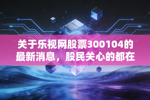 关于乐视网股票300104的最新消息，股民关心的都在这里！