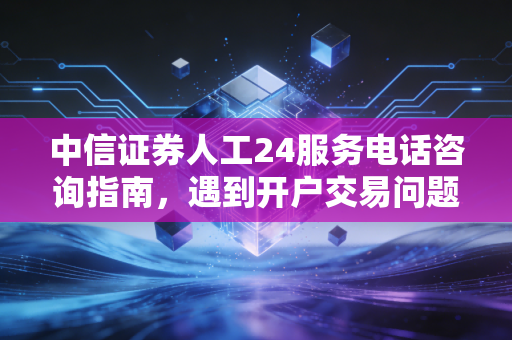 中信证券人工24服务电话咨询指南,遇到开户交易问题看这里!
