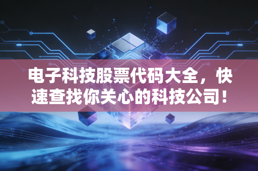电子科技股票代码大全,快速查找你关心的科技公司!