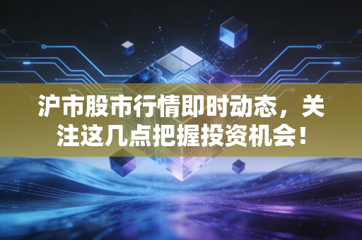 沪市股市行情即时动态，关注这几点把握投资机会！