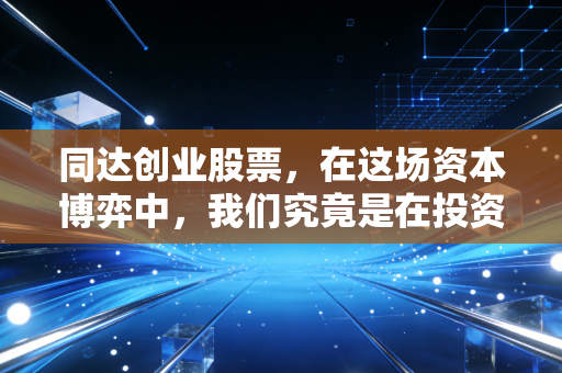 同达创业股票,在这场资本博弈中,我们究竟是在投资还是在赌博?