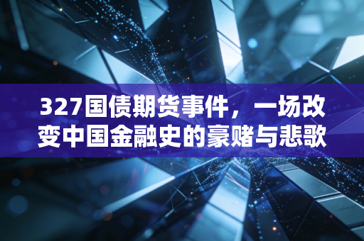 327国债期货事件,一场改变中国金融史的豪赌与悲歌