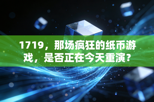 1719,那场疯狂的纸币游戏,是否正在今天重演?