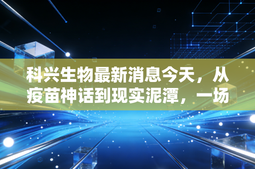 科兴生物最新消息今天，从疫苗神话到现实泥潭，一场关于生存与转型的深度复盘