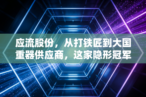 应流股份，从打铁匠到大国重器供应商，这家隐形冠军到底值不值得托付？