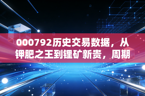 000792历史交易数据,从钾肥之王到锂矿新贵,周期股的疯狂与冷静
