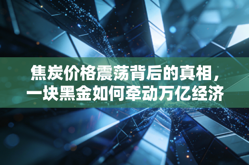 焦炭价格震荡背后的真相，一块黑金如何牵动万亿经济的神经