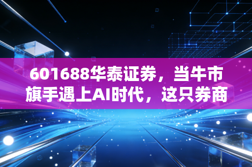 601688华泰证券,当牛市旗手遇上AI时代,这只券商龙头还能打吗?