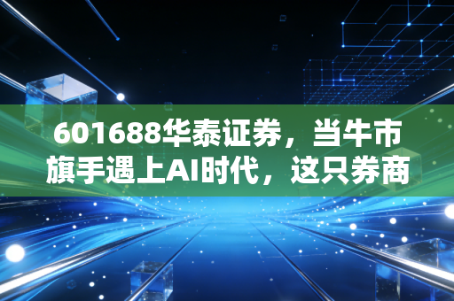 601688华泰证券,当牛市旗手遇上AI时代,这只券商龙头还能打吗?