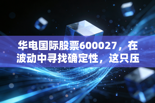 华电国际股票600027，在波动中寻找确定性，这只压舱石值得你长期拥有吗？