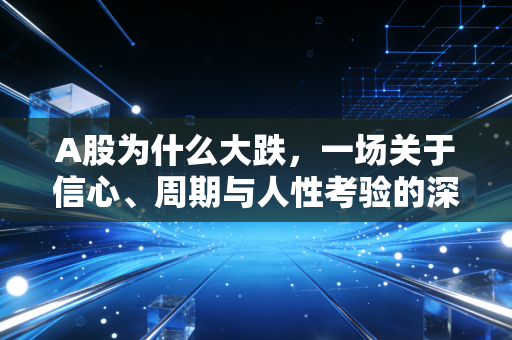 A股为什么大跌，一场关于信心、周期与人性考验的深度复盘