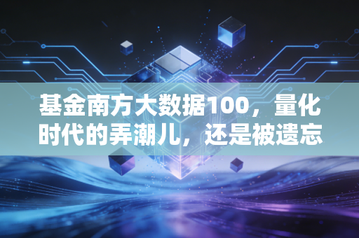 基金南方大数据100，量化时代的弄潮儿，还是被遗忘的科技遗珠？