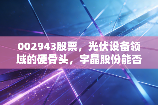 002943股票，光伏设备领域的硬骨头，宇晶股份能否穿越周期的至暗时刻？