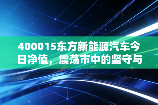 400015东方新能源汽车今日净值,震荡市中的坚守与突围,聊聊新能源车还能不能爱