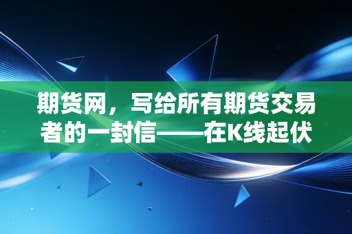 期货网,写给所有期货交易者的一封信——在K线起伏中寻找真正的自我