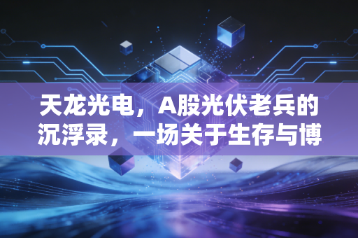 天龙光电，A股光伏老兵的沉浮录，一场关于生存与博弈的财经观察