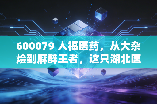 600079 人福医药,从大杂烩到麻醉王者,这只湖北医药巨头的翻身仗到底值不值得押注?