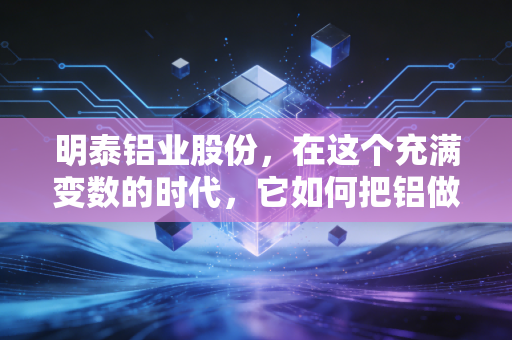 明泰铝业股份，在这个充满变数的时代，它如何把铝做成一门好生意？