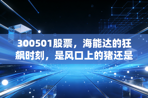 300501股票,海能达的狂飙时刻,是风口上的猪还是被低估的通信巨头?
