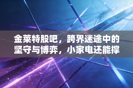金莱特股吧，跨界迷途中的坚守与博弈，小家电还能撑起多大的野心？