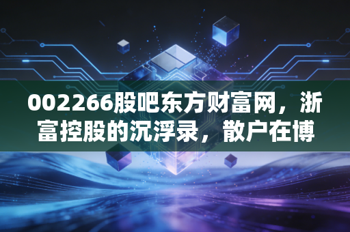 002266股吧东方财富网，浙富控股的沉浮录，散户在博弈中寻找那一束光