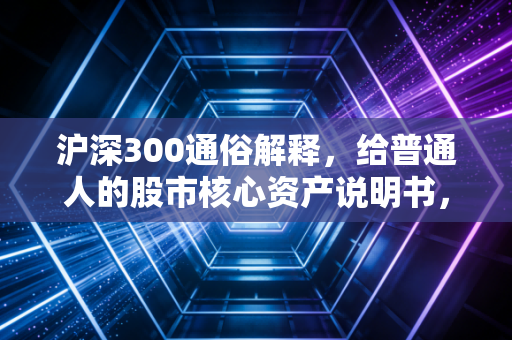 沪深300通俗解释,给普通人的股市核心资产说明书,看懂这一篇就够了