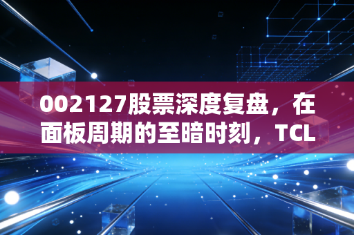 002127股票深度复盘，在面板周期的至暗时刻，TCL科技是价值洼地还是陷阱？