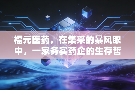 福元医药，在集采的暴风眼中，一家务实药企的生存哲学与未来博弈