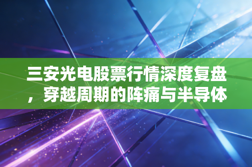 三安光电股票行情深度复盘，穿越周期的阵痛与半导体新贵的涅槃重生