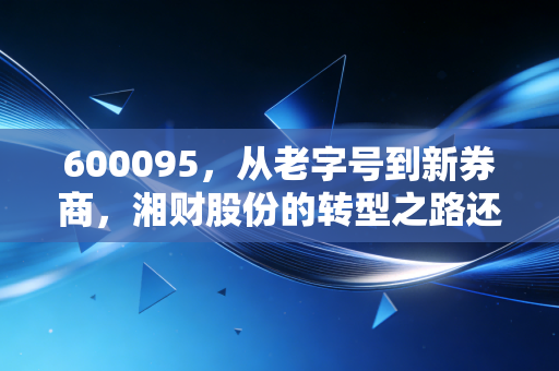 600095，从老字号到新券商，湘财股份的转型之路还能走多远？