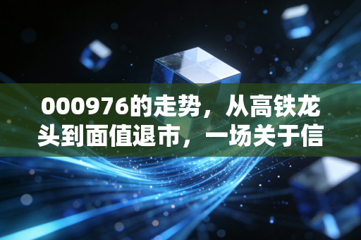 000976的走势，从高铁龙头到面值退市，一场关于信仰与代价的残酷复盘