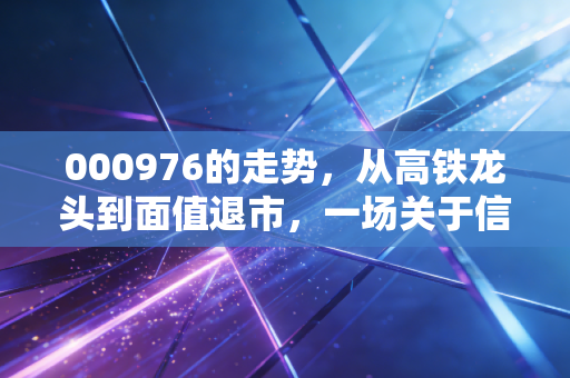 000976的走势,从高铁龙头到面值退市,一场关于信仰与代价的残酷复盘