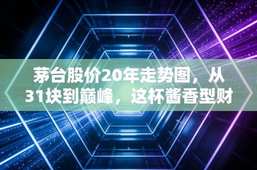 茅台股价20年走势图，从31块到巅峰，这杯酱香型财富神话到底还能香多久？