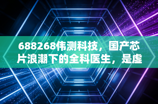 688268伟测科技，国产芯片浪潮下的全科医生，是虚火还是真金？