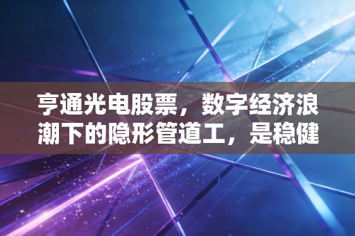 亨通光电股票，数字经济浪潮下的隐形管道工，是稳健防守还是进攻利器？
