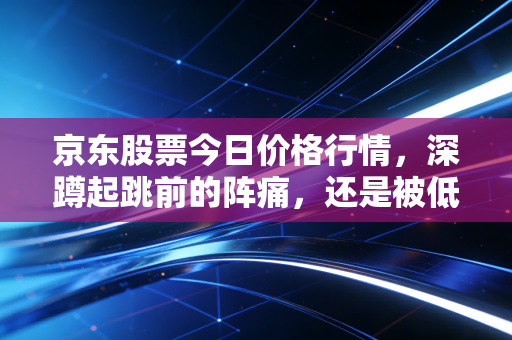 京东股票今日价格行情，深蹲起跳前的阵痛，还是被低估的价值洼地？