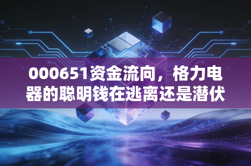 000651资金流向，格力电器的聪明钱在逃离还是潜伏？深度解析散户与机构的博弈