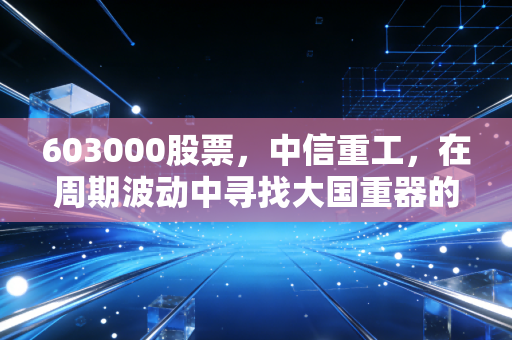 603000股票，中信重工，在周期波动中寻找大国重器的长期价值