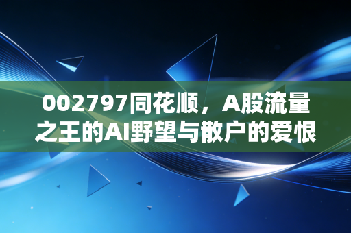 002797同花顺,A股流量之王的AI野望与散户的爱恨情仇